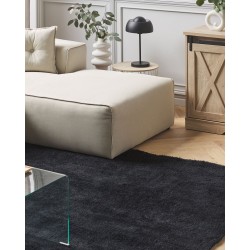 Dywan shaggy 200 x 300 cm czarny DEMRE