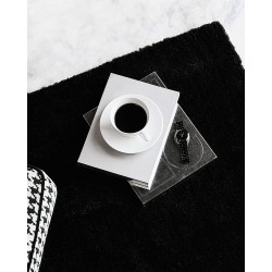 Dywan shaggy 200 x 300 cm czarny DEMRE