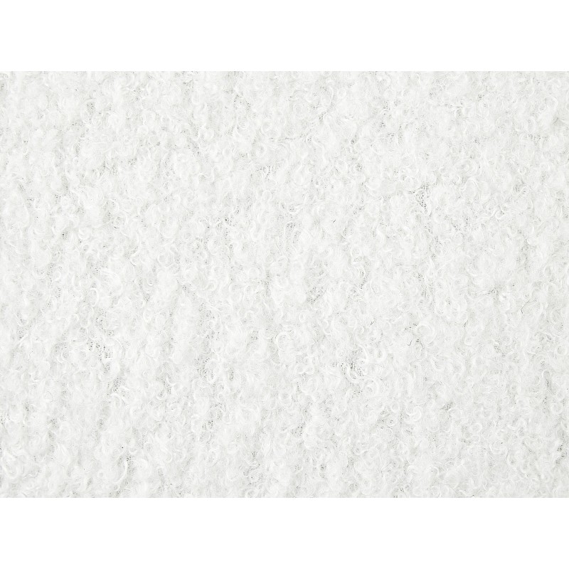 Zestaw 2 poduszek dekoracyjnych RUTABAGA Boucle 30 x 30 cm Biały Jednolity