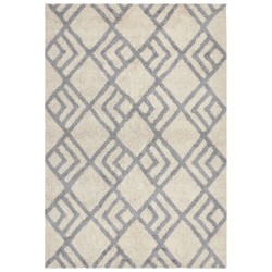 Dywan bawełniany 160 x 230 cm beżowo-szary NEVSEHIR