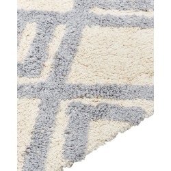 Dywan bawełniany 160 x 230 cm beżowo-szary NEVSEHIR