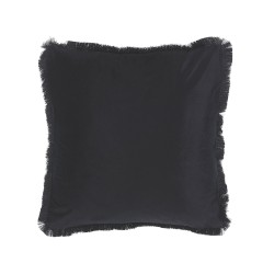 Zestaw 2 poduszek dekoracyjnych RAMTEK Welur 45 x 45 cm Czarny Wzór zwierzęcy