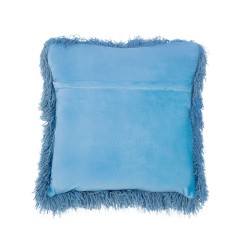 Zestaw 2 poduszek dekoracyjnych CIDE 45 x 45 cm Niebieski Jednolity