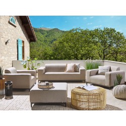 Zestaw ogrodowy ze stolikiem dla 5 osób ROVIGO Beżowy