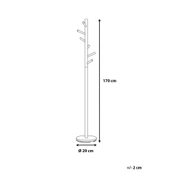 Wieszak na ubrania AUBUM Czarny