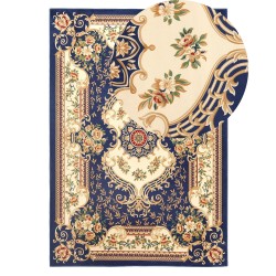 Dywan 140 x 200 cm niebieski GAZIANTEP