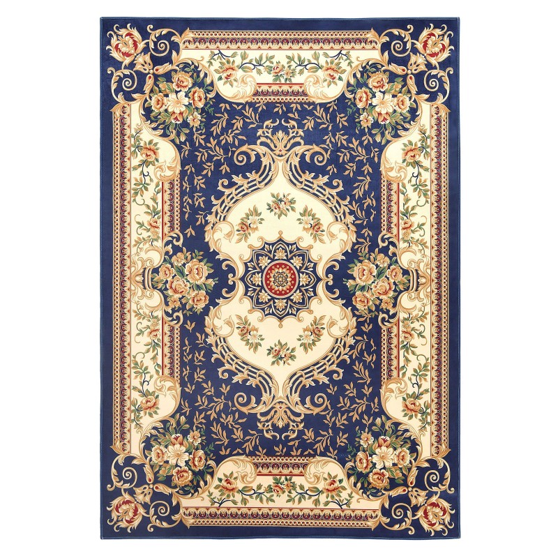 Dywan 140 x 200 cm niebieski GAZIANTEP