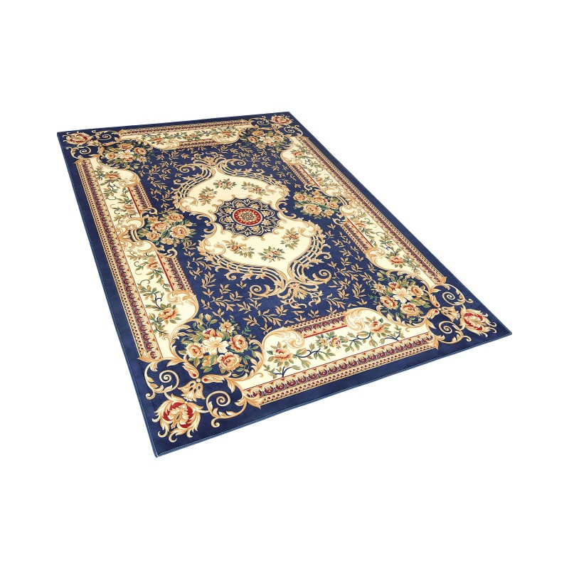 Dywan 140 x 200 cm niebieski GAZIANTEP