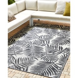 Dywan zewnętrzny 180 x 270 cm czarny KOTA