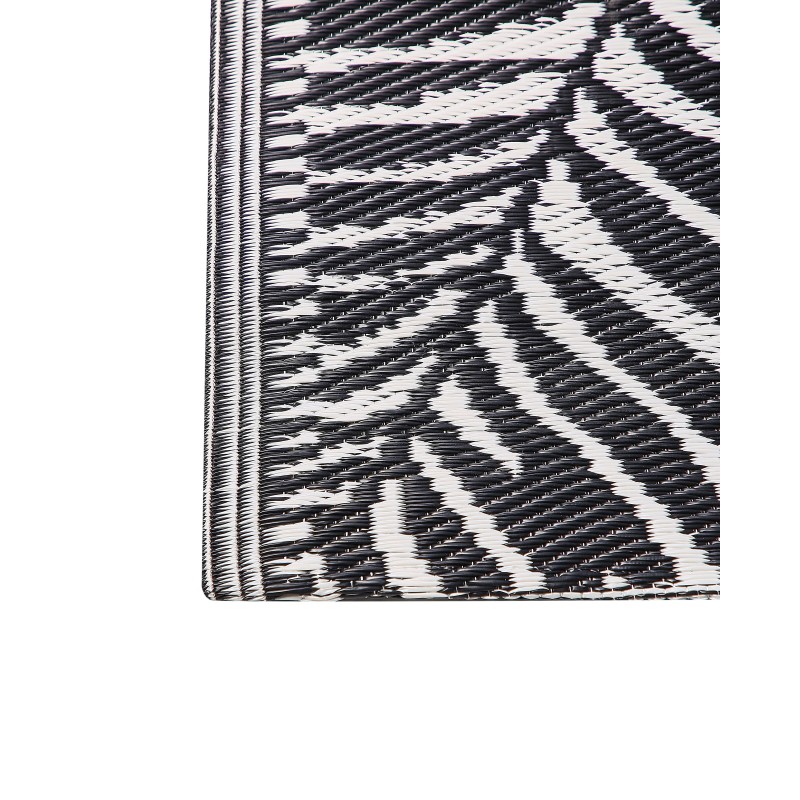 Dywan zewnętrzny 180 x 270 cm czarny KOTA