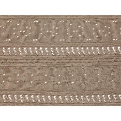 Narzuta na łóżko DAULET Bawełna 150 x 200 cm Brązowy