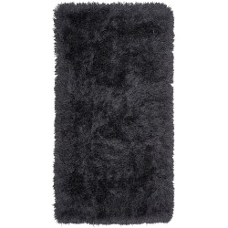 Dywan shaggy 80 x 150 cm czarny CIDE