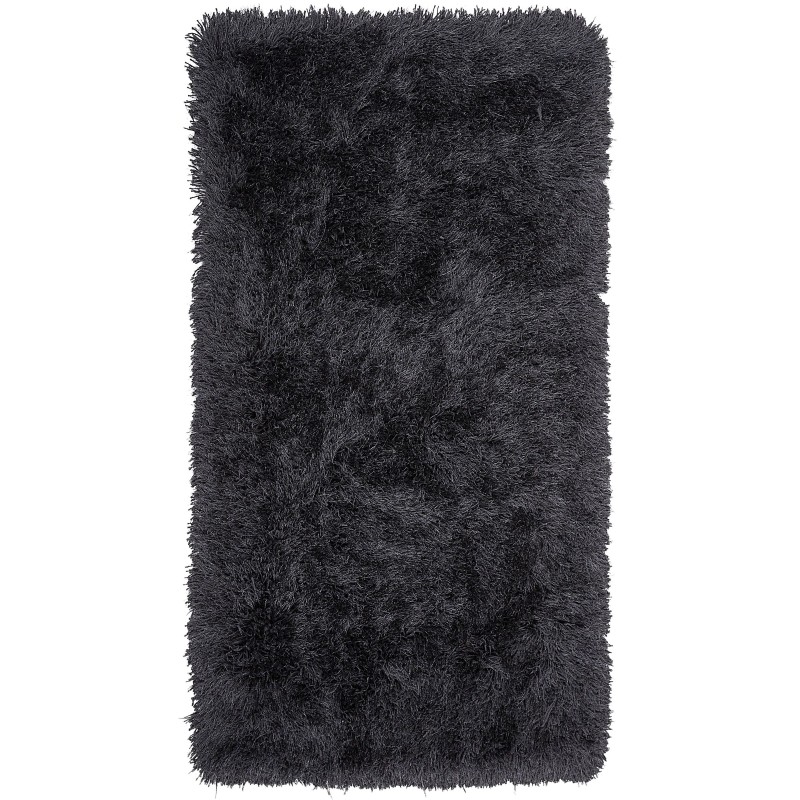 Dywan shaggy 80 x 150 cm czarny CIDE