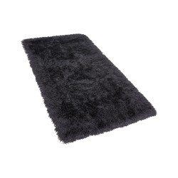 Dywan shaggy 80 x 150 cm czarny CIDE