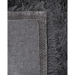 Dywan shaggy 80 x 150 cm czarny CIDE