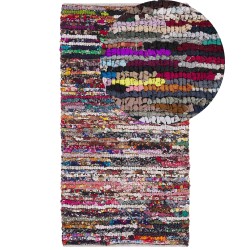Dywan 80 x 150 cm wielokolorowy BAFRA