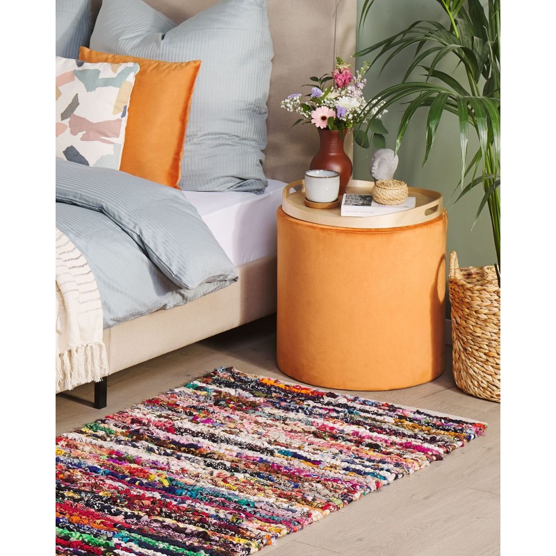 Dywan 80 x 150 cm wielokolorowy BAFRA