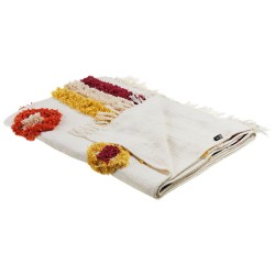 Koc AMROHA Bawełna 130 x 180 cm Kolorowy