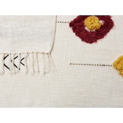 Koc AMROHA Bawełna 130 x 180 cm Kolorowy