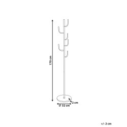 Wieszak na ubrania FLAGLER Czarny