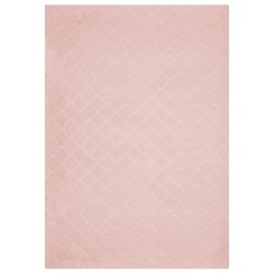 Dywan sztuczne futro królika 160 x 230 cm różowy GHARO