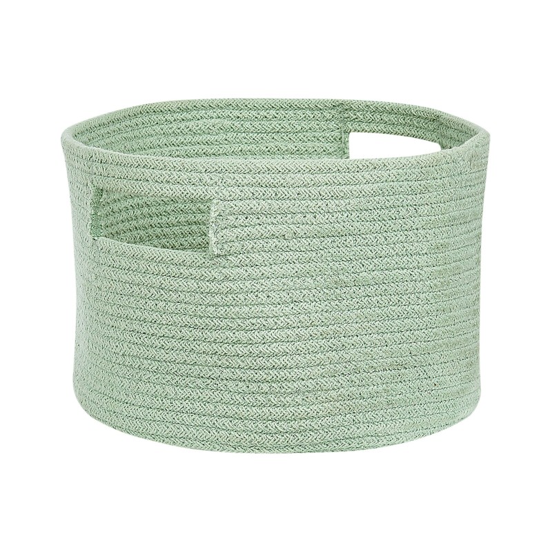 Zestaw 2 koszy CHINIOT Bawełna Jasnozielony