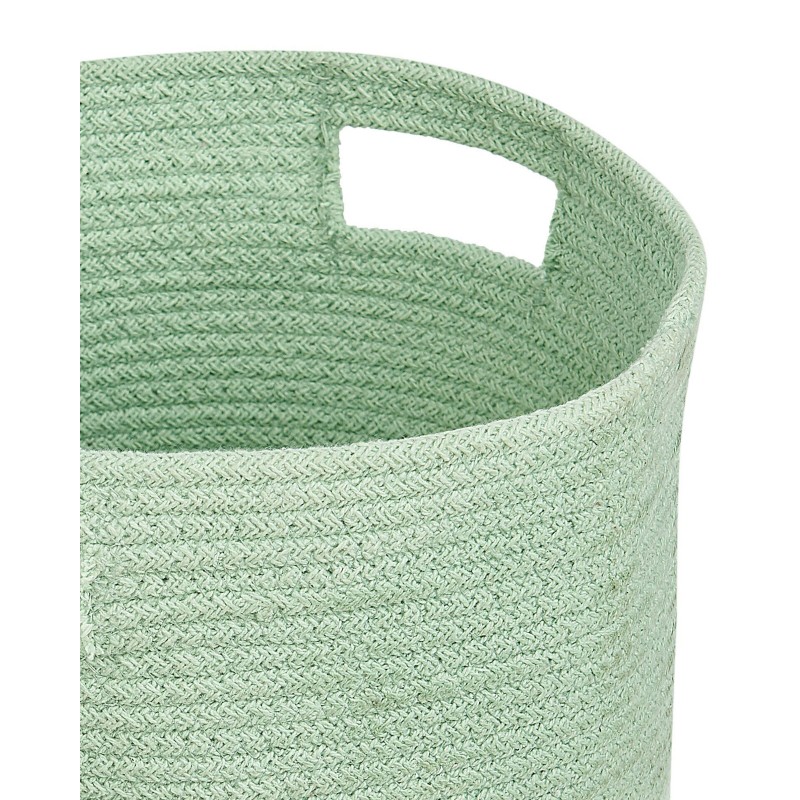 Zestaw 2 koszy CHINIOT Bawełna Jasnozielony