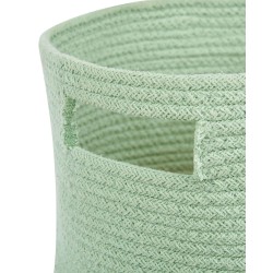 Zestaw 2 koszy CHINIOT Bawełna Jasnozielony