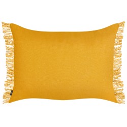 Zestaw 2 poduszek dekoracyjnych MABA Bawełna 50 x 35 cm Żółty Jednolity