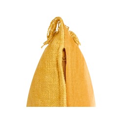 Zestaw 2 poduszek dekoracyjnych MABA Bawełna 50 x 35 cm Żółty Jednolity