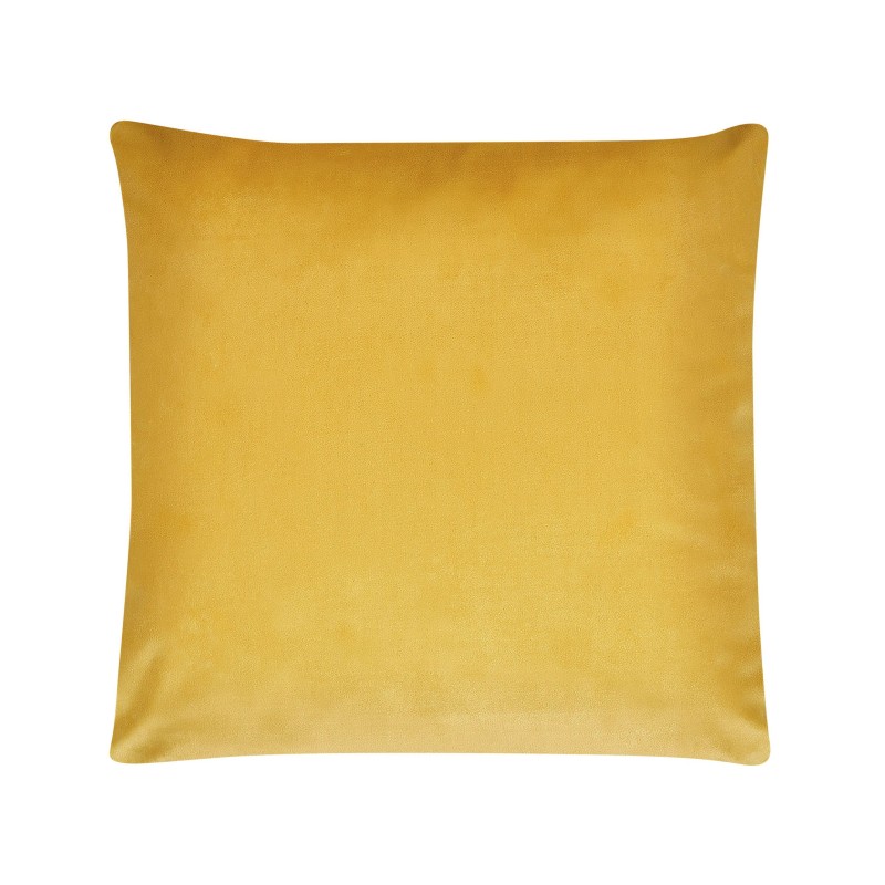 Zestaw 2 poduszek dekoracyjnych PINUS Welur 45 x 45 cm Żółty Wzór geometryczny