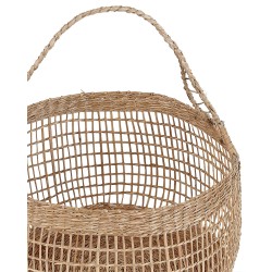 Zestaw 3 koszy ARAPAIMA Trawa morska Naturalny