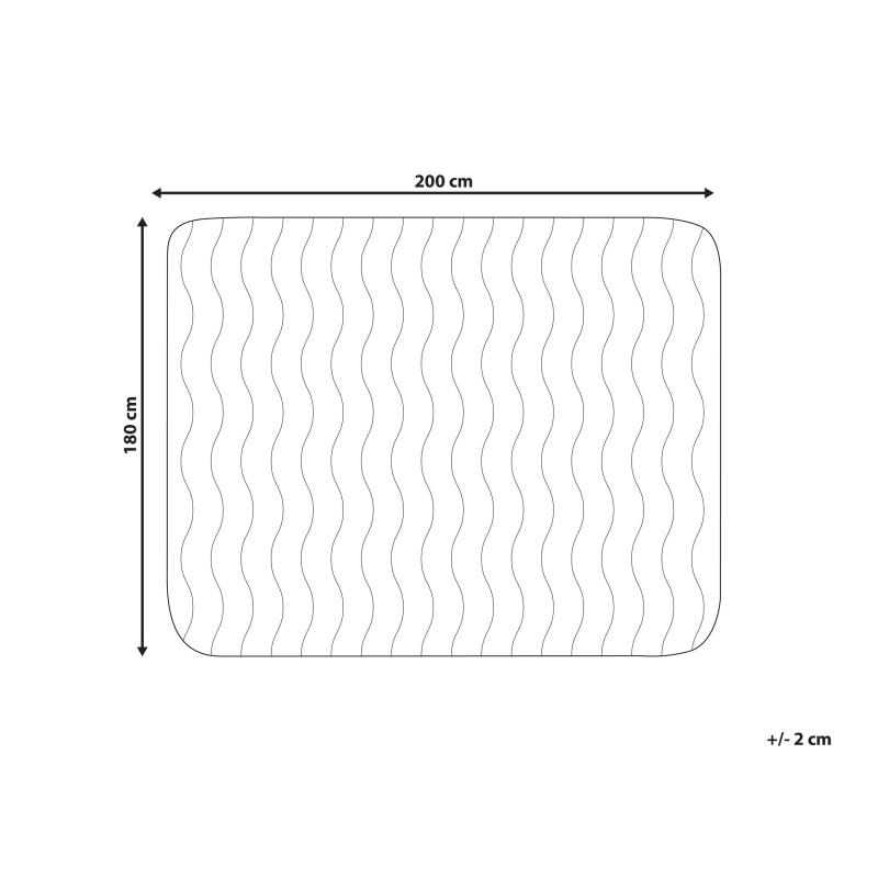 Ochraniacz na materac RUEN 180 x 200 cm