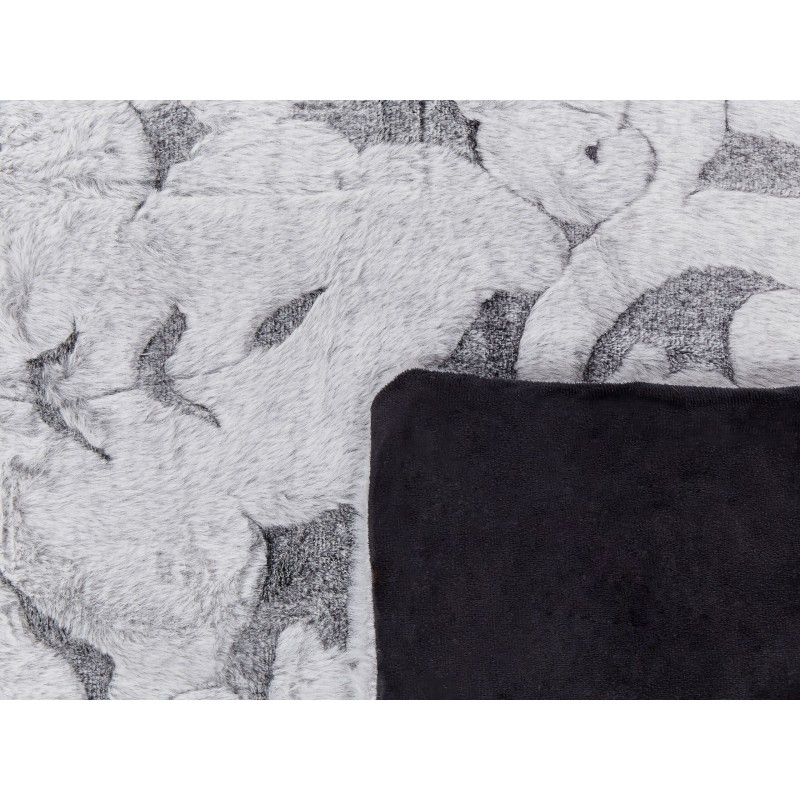 Koc KOSI 150 x 200 cm Jasnoszary