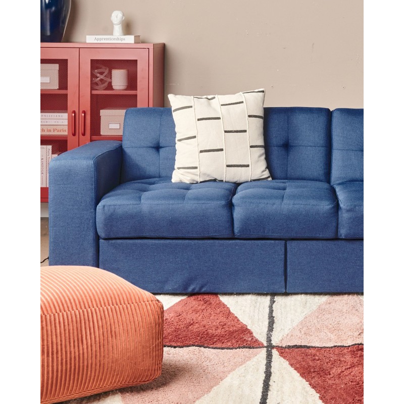 Dywan bawełniany 160 x 230 cm wielokolorowy PURNIA