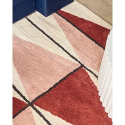 Dywan bawełniany 160 x 230 cm wielokolorowy PURNIA