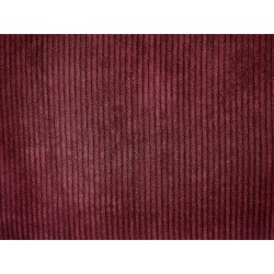 Zestaw 2 poduszek dekoracyjnych ZINNIA Sztruks 47 x 27 cm Burgundowy Jednolity