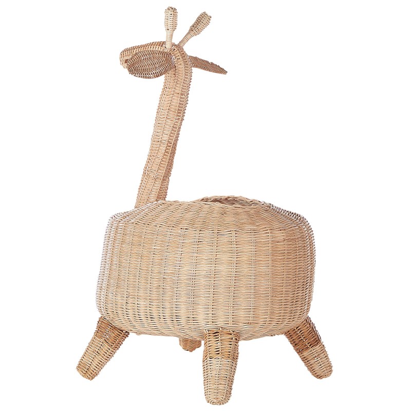 Kosz na zabawki Żyrafa HAINAN Rattan Naturalny
