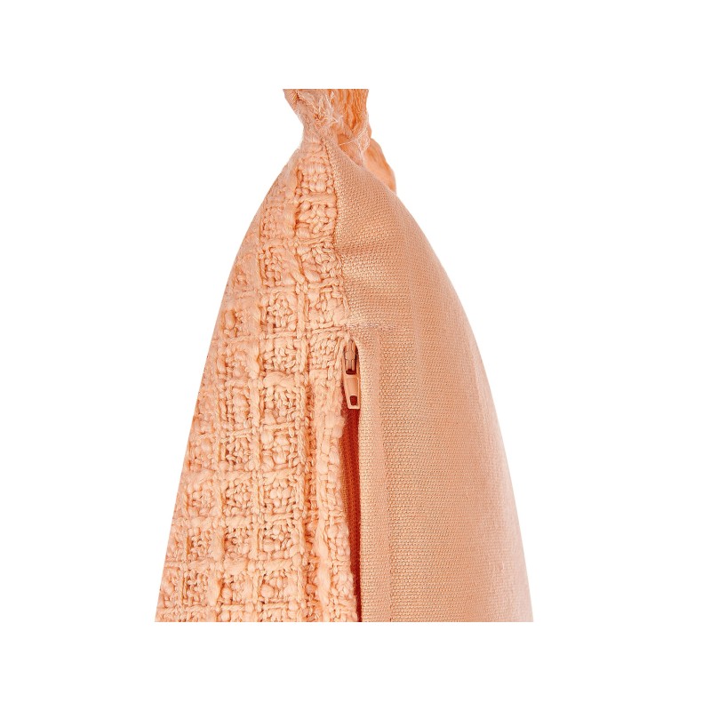 Zestaw 2 poduszek dekoracyjnych TANSY Bawełna 40 x 60 cm Pomarańczowy Jednolity