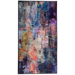 Dywan 80 x 150 cm wielokolorowy MARDIN