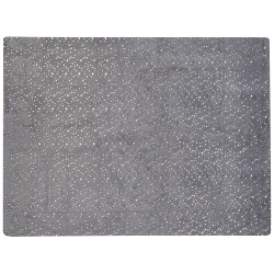 Koc ALAZEYA 130 x 180 cm Szary