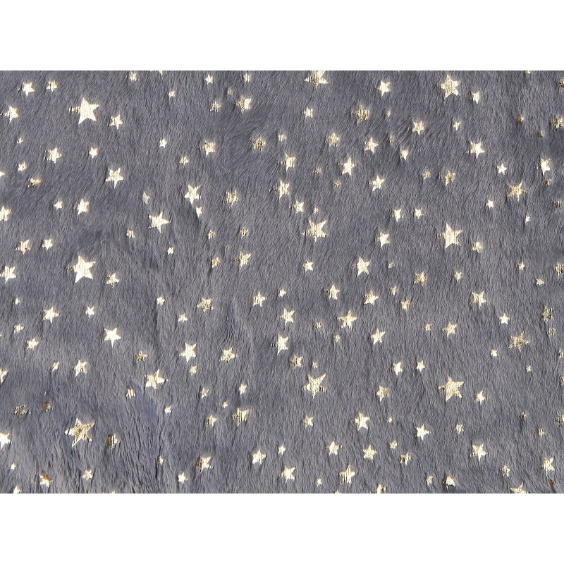 Koc ALAZEYA 130 x 180 cm Szary