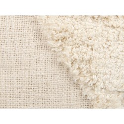 Zestaw 2 poduszek dekoracyjnych AVIUM Bawełna 45 x 45 cm Jasnobeżowy Wzór geometryczny