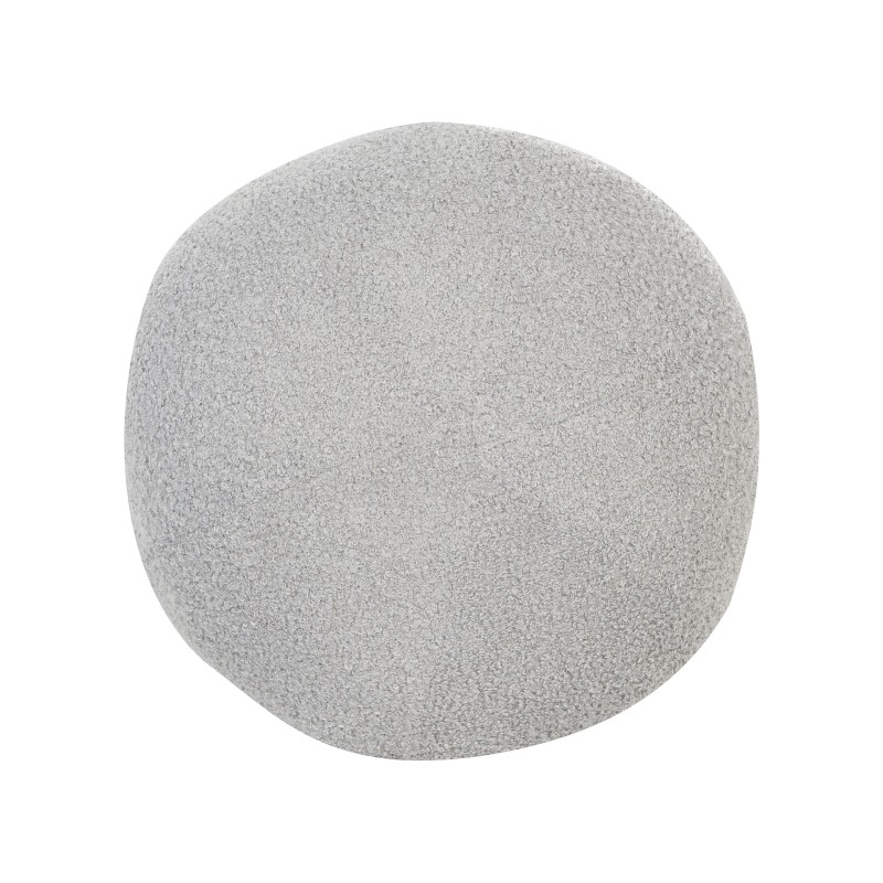 Poduszka dekoracyjna SALVIA Boucle 30 x 30 cm Szary Jednolity