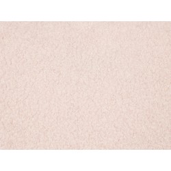 Zestaw 2 poduszek dekoracyjnych LEUZEA Boucle 45 x 45 cm Pastelowy róż Jednolity