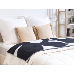 Zestaw 2 poduszek dekoracyjnych LONAR 45 x 45 cm Piaskowy