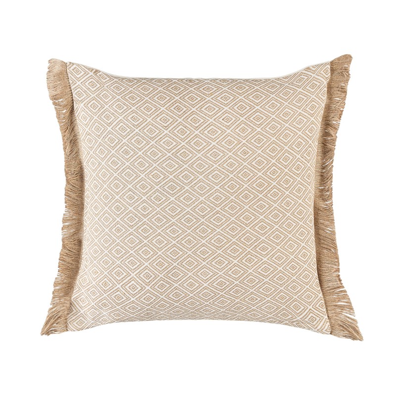 Zestaw 2 poduszek dekoracyjnych LONAR 45 x 45 cm Piaskowy