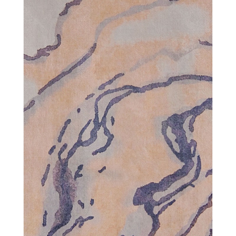 Dywan 160 x 230 cm beżowo-niebieski GEBZE