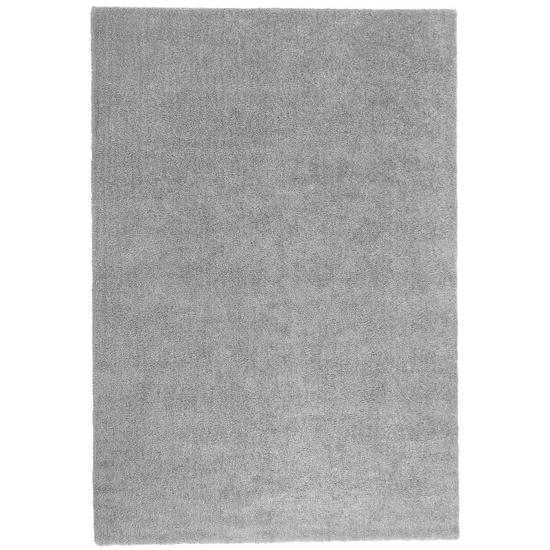 Dywan shaggy 140 x 200 cm jasnoszary DEMRE