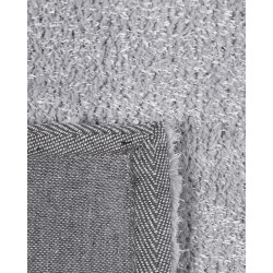 Dywan shaggy 140 x 200 cm jasnoszary DEMRE